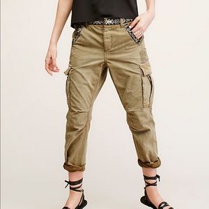 Free People Wild Nothing embroidered cargo pant